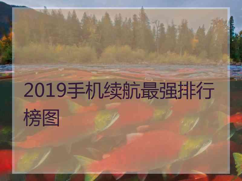 2019手机续航最强排行榜图