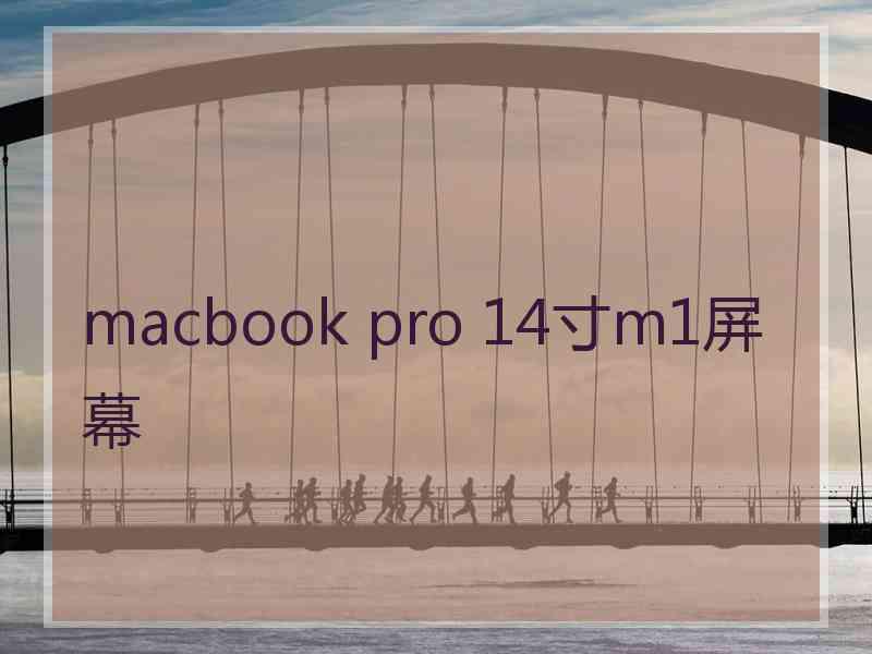 macbook pro 14寸m1屏幕