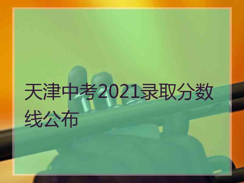 天津中考2021录取分数线公布