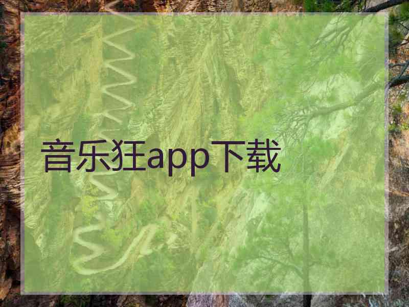 音乐狂app下载