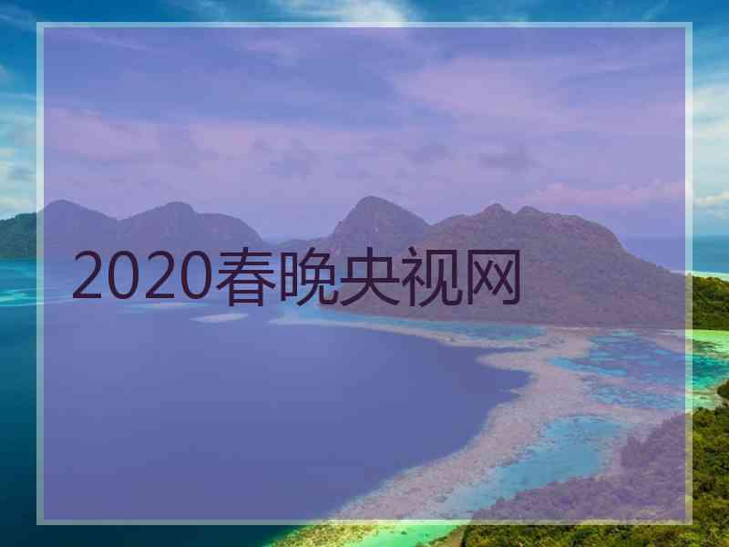 2020春晚央视网