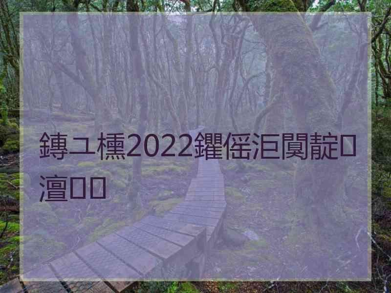 鏄ユ櫄2022鑺傜洰闃靛澶