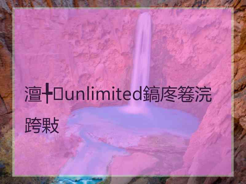 澶╄unlimited鎬庝箞浣跨敤