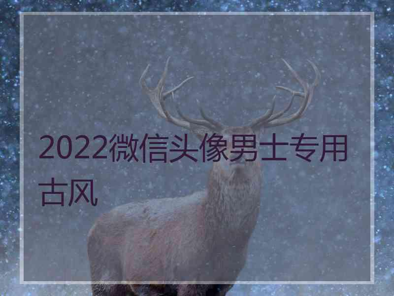 2022微信头像男士专用古风