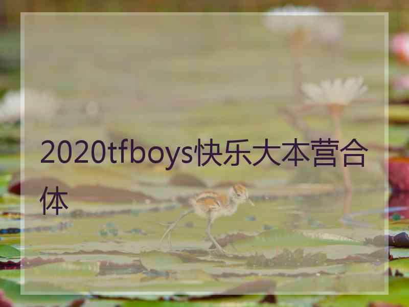 2020tfboys快乐大本营合体