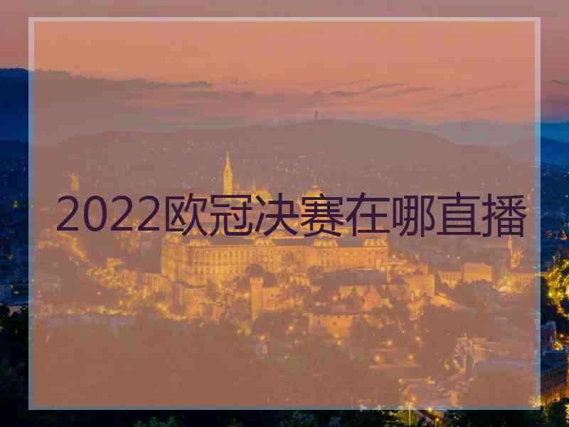 2022欧冠决赛在哪直播