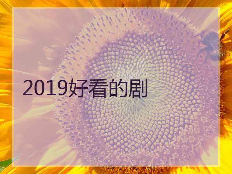 2019好看的剧