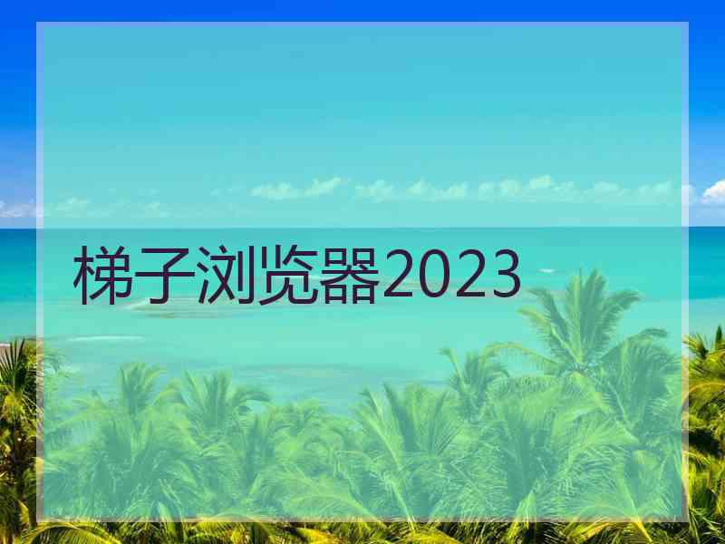 梯子浏览器2023