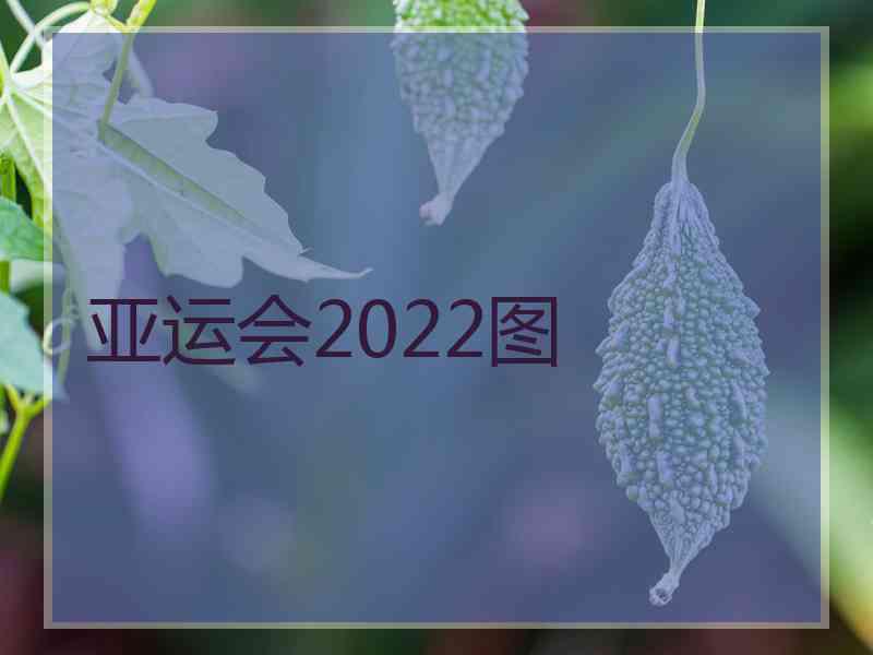 亚运会2022图