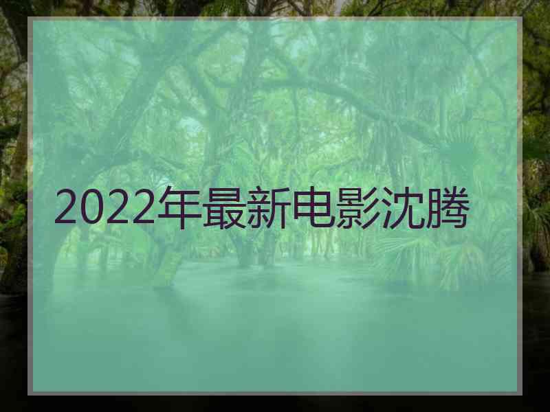 2022年最新电影沈腾