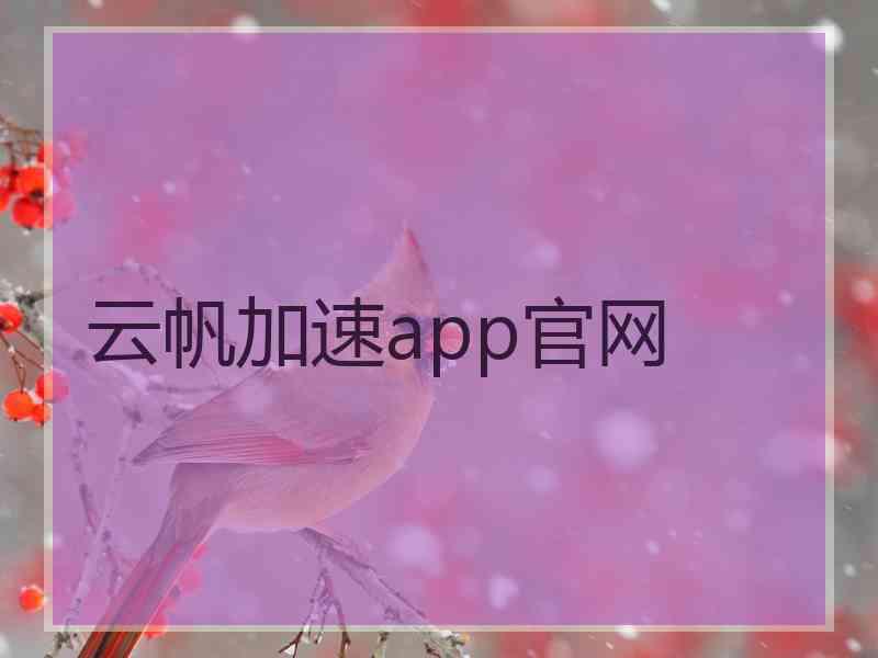 云帆加速app官网