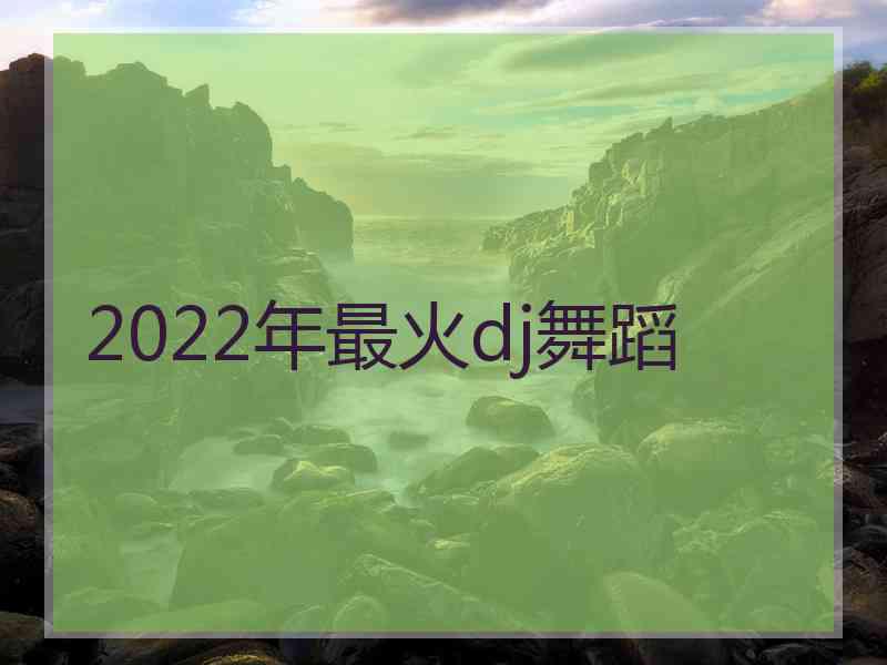 2022年最火dj舞蹈