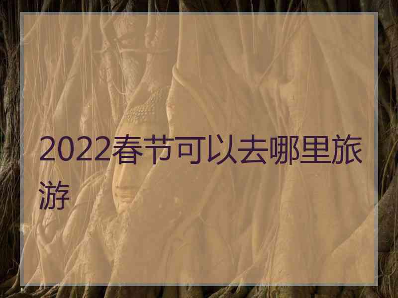 2022春节可以去哪里旅游