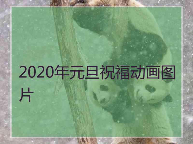 2020年元旦祝福动画图片