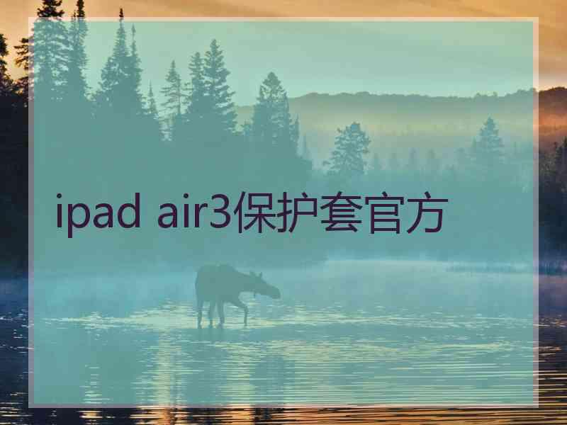 ipad air3保护套官方