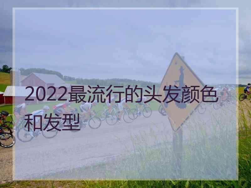 2022最流行的头发颜色和发型