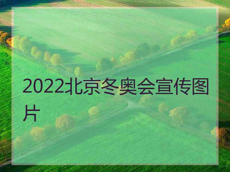 2022北京冬奥会宣传图片