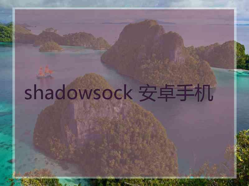 shadowsock 安卓手机