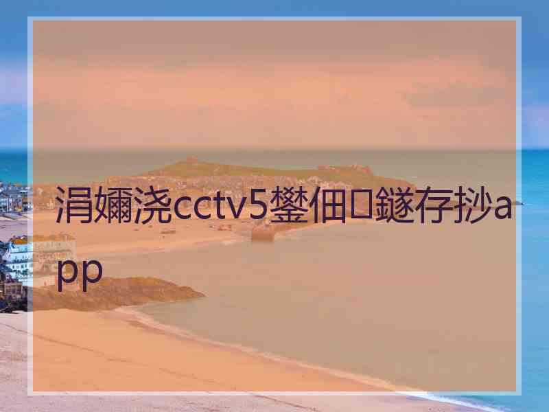 涓嬭浇cctv5鐢佃鐩存挱app