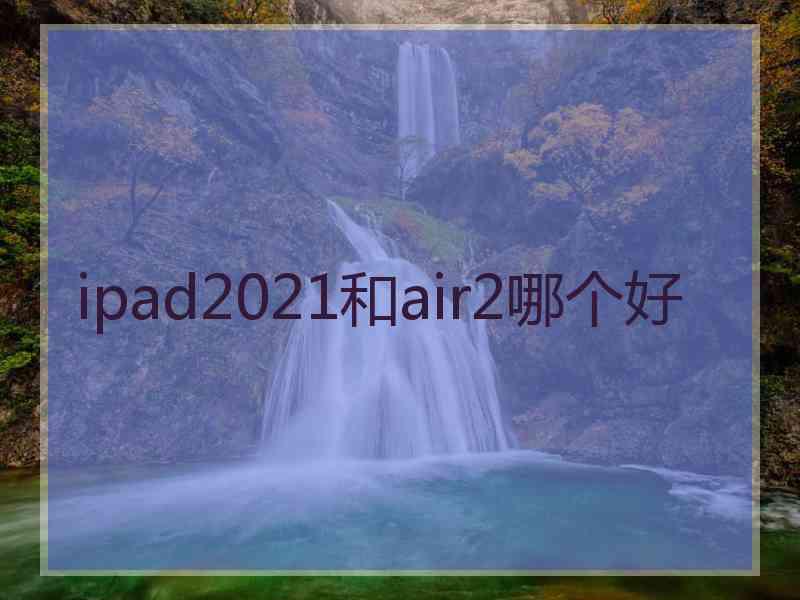 ipad2021和air2哪个好