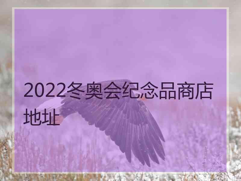 2022冬奥会纪念品商店地址