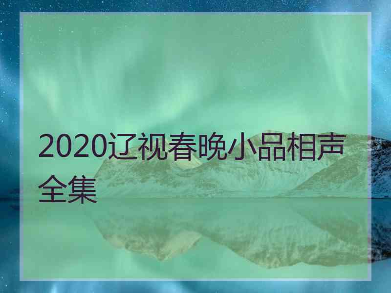 2020辽视春晚小品相声全集