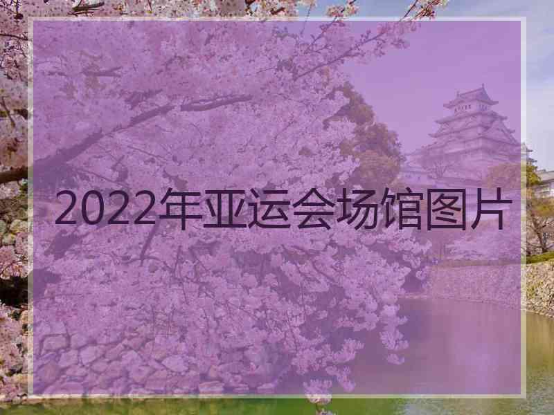 2022年亚运会场馆图片