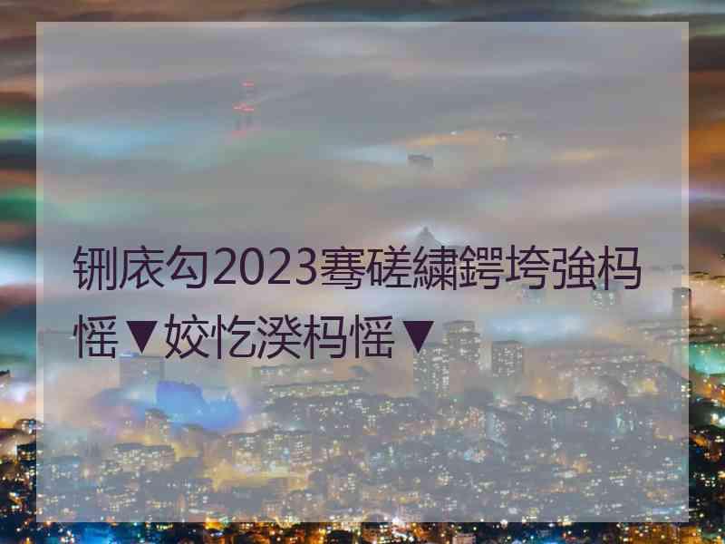 铏庡勾2023骞磋繍鍔垮強杩愮▼姣忔湀杩愮▼