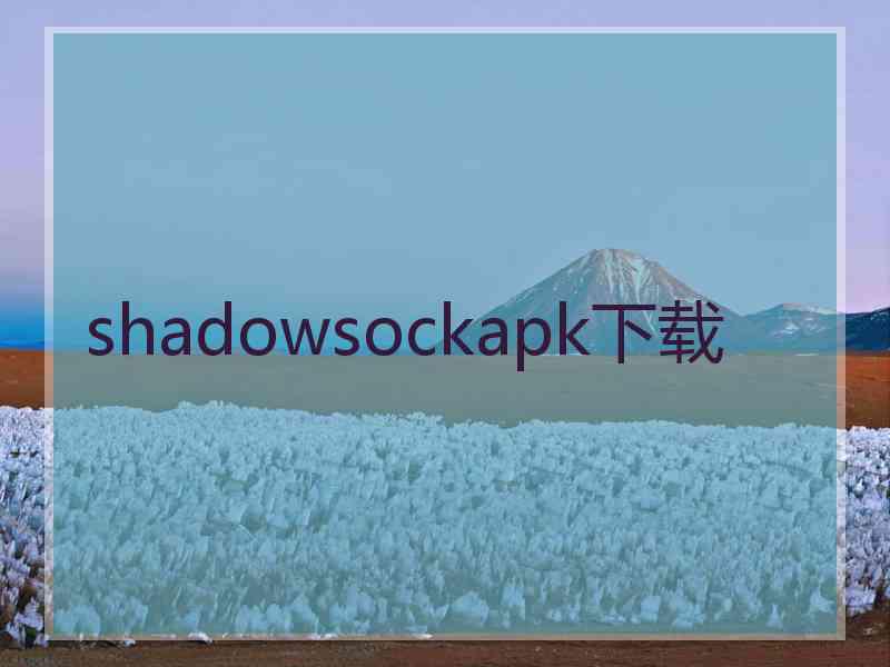 shadowsockapk下载