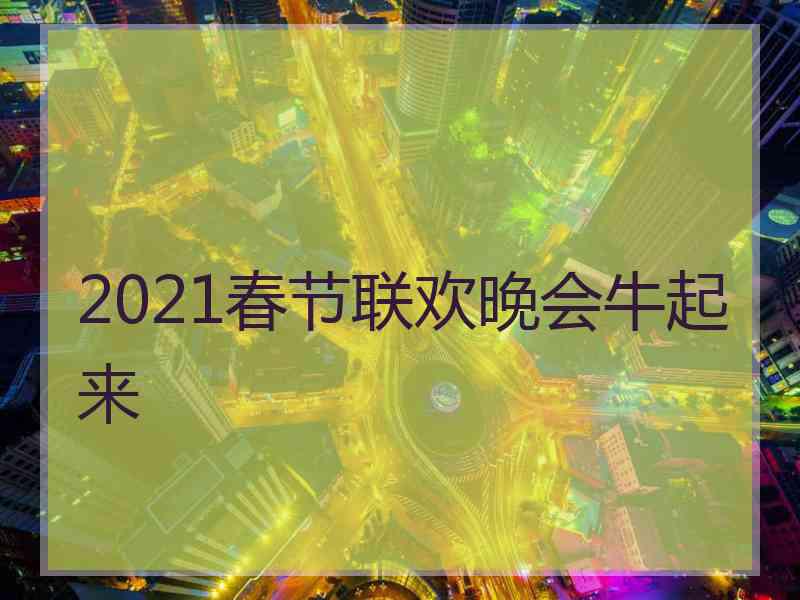 2021春节联欢晚会牛起来