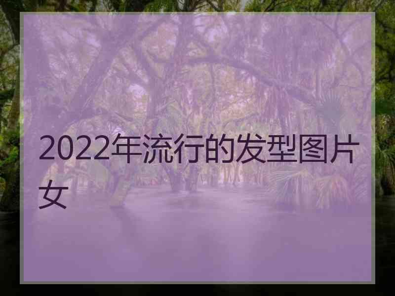 2022年流行的发型图片女