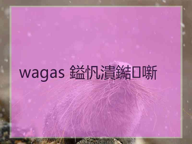 wagas 鎰忛潰鐑噺