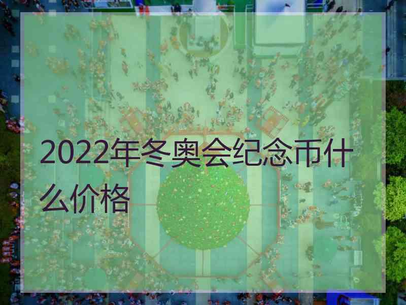 2022年冬奥会纪念币什么价格