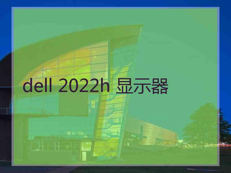 dell 2022h 显示器