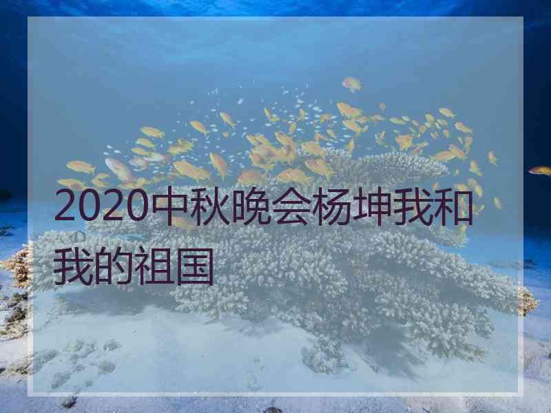 2020中秋晚会杨坤我和我的祖国