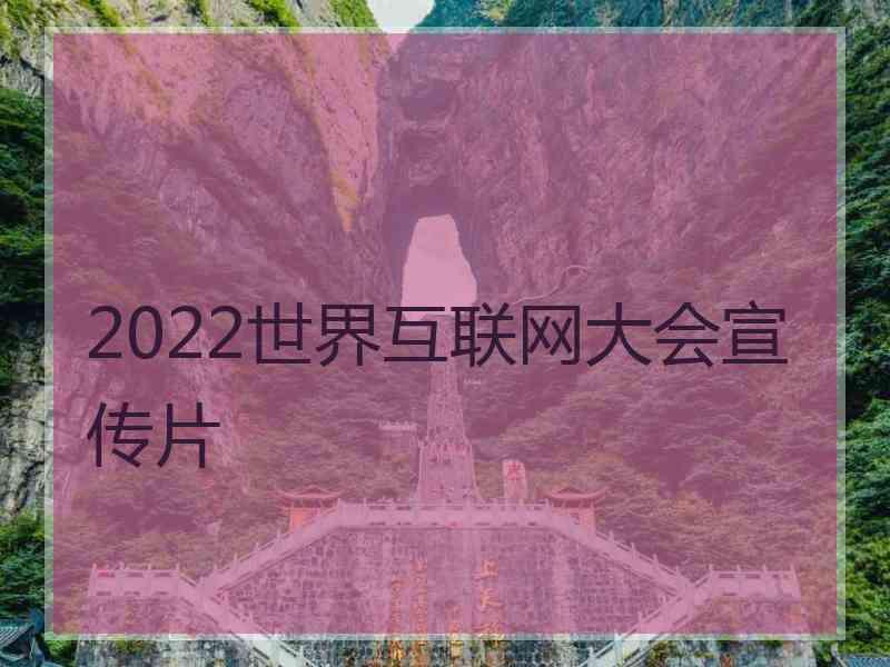 2022世界互联网大会宣传片