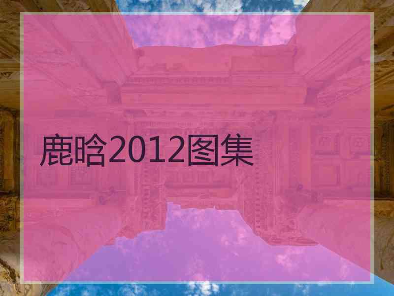 鹿晗2012图集