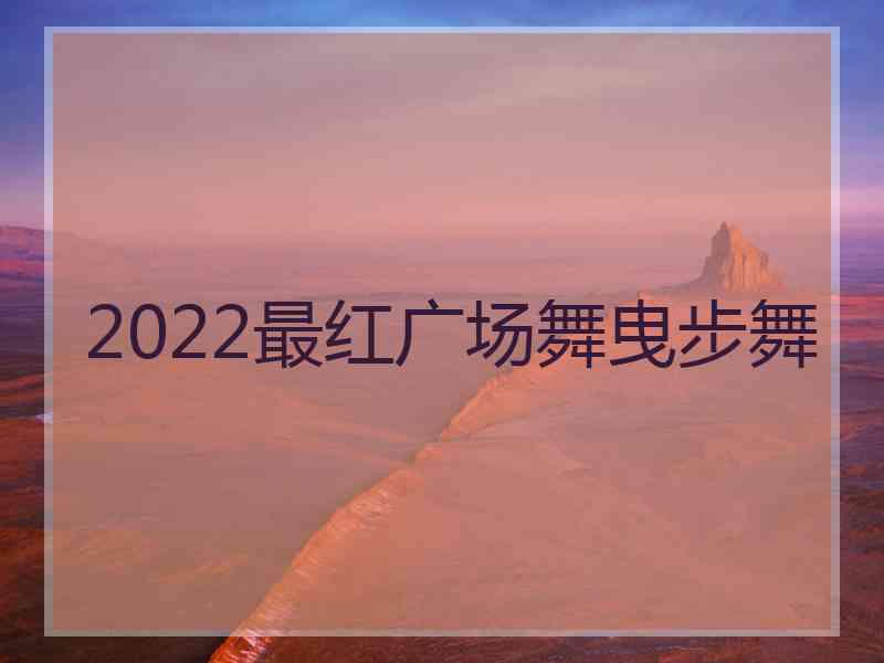 2022最红广场舞曳步舞