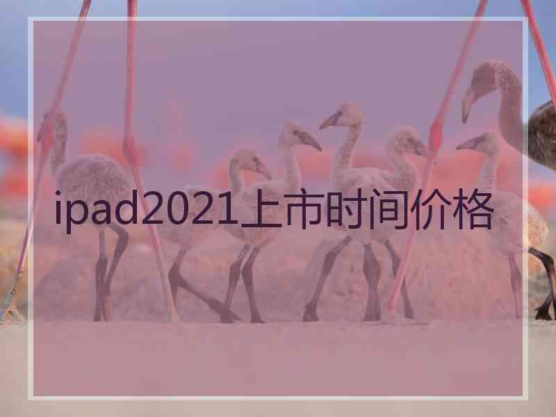 ipad2021上市时间价格