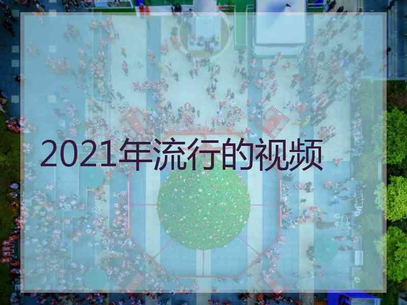 2021年流行的视频