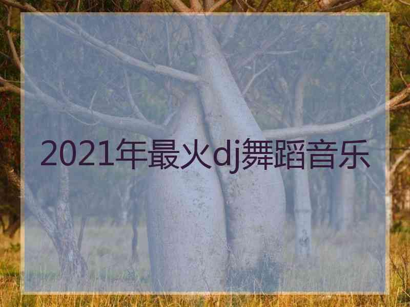 2021年最火dj舞蹈音乐