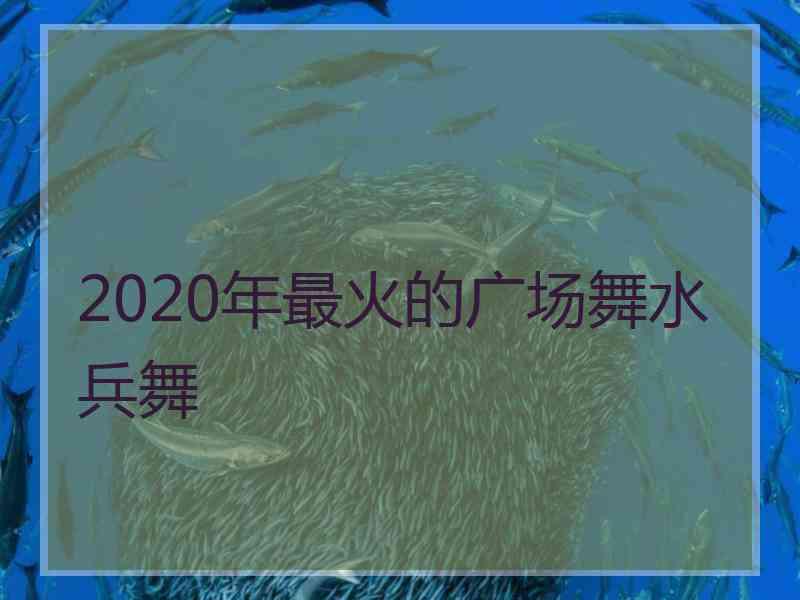 2020年最火的广场舞水兵舞