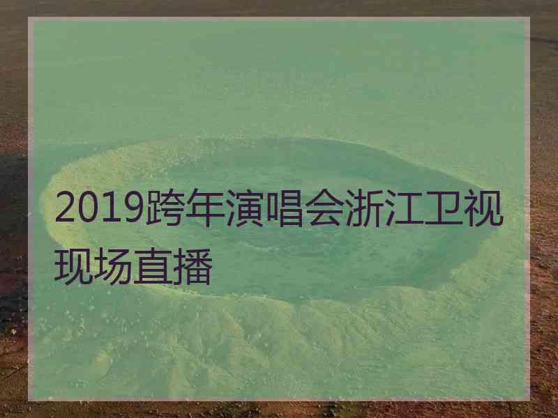 2019跨年演唱会浙江卫视现场直播