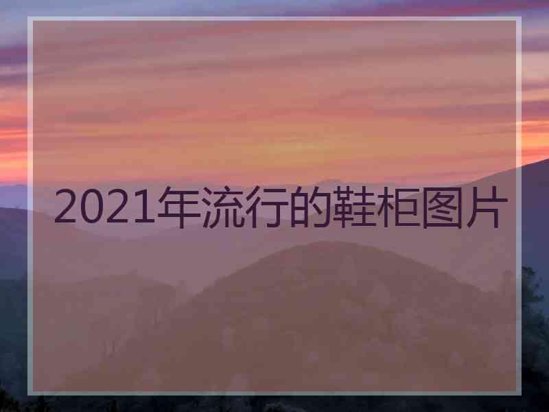 2021年流行的鞋柜图片