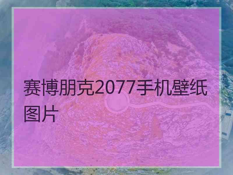 赛博朋克2077手机壁纸图片