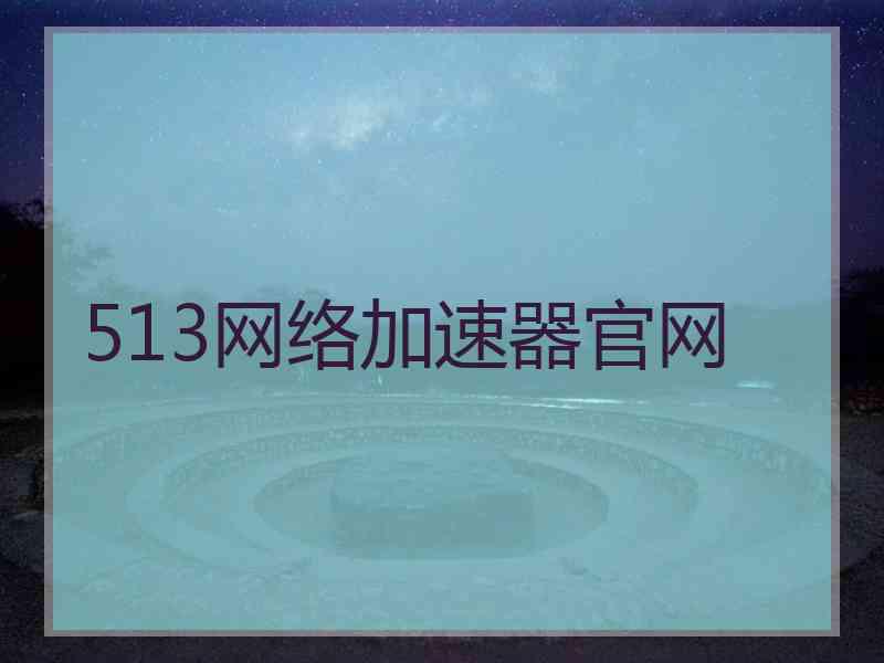 513网络加速器官网