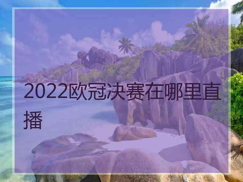 2022欧冠决赛在哪里直播