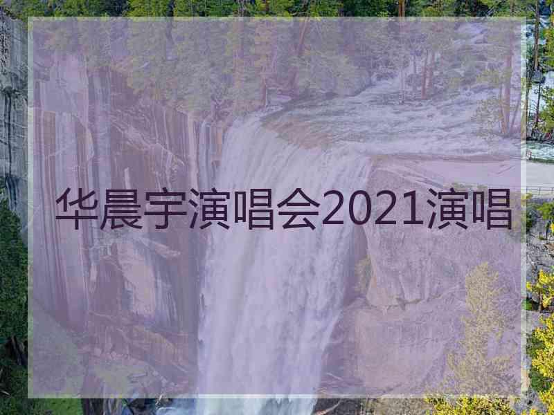 华晨宇演唱会2021演唱