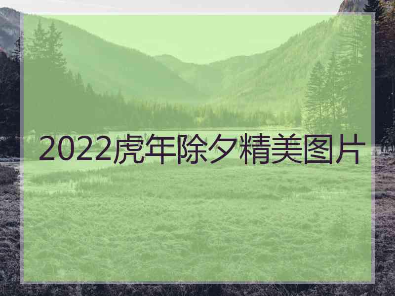 2022虎年除夕精美图片