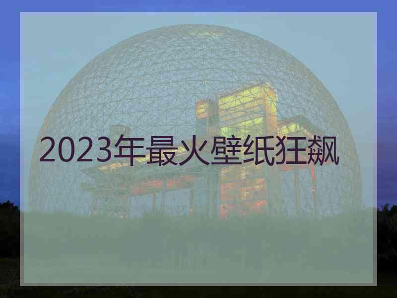 2023年最火壁纸狂飙